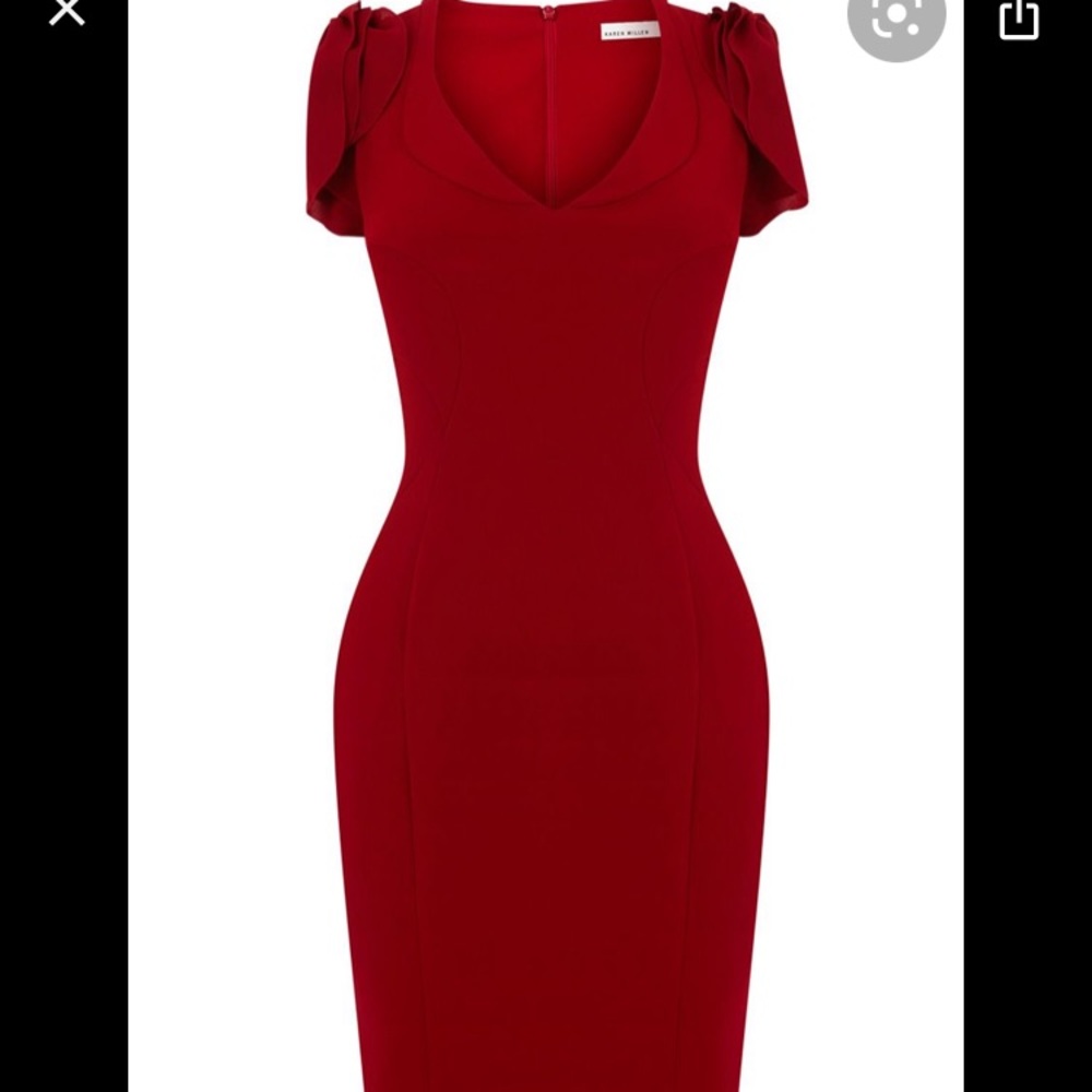 Karen Millen 40s Draped Dress